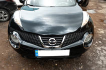 Nissan Juke 2010–2019 Nerezové rámečky na přední světlomety (2 ks) fotografie 3