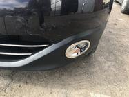 Nissan Qashqai 2010–2014 Lišty na spodní mřížku (2 ks, nerez) fotografie 5
