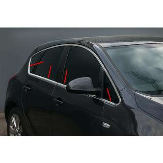 Spodní lišty oken (Hatchback, 8 ks, nerez) Opel Astra J 2009–2015 fotografie 1
