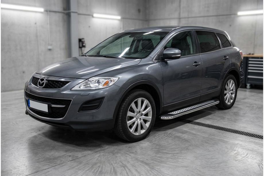Mazda CX-9 2007–2016 Boční prahy Maydos V2 (2 ks, nerez) Image
