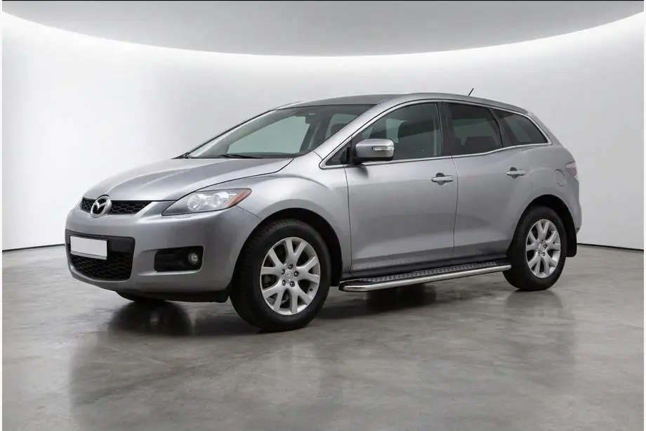 Mazda CX-7 2006–2012 Boční prahy Maydos V2 (2 ks, nerez) Image