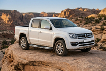 Volkswagen Amarok 2010–2022 Boční nášlapy Tayga V2 (2 ks, hliník) fotografie 1