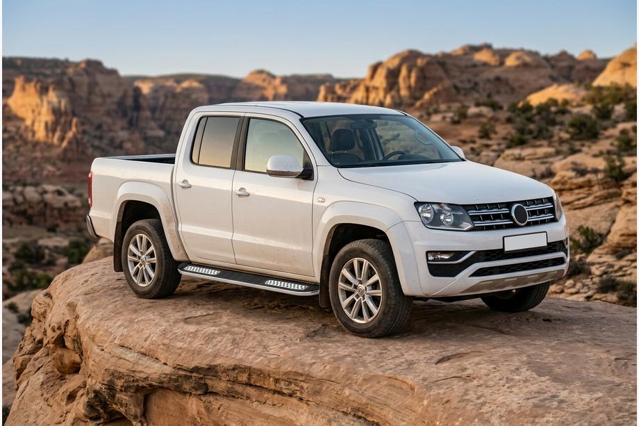 Volkswagen Amarok 2010–2022 Boční nášlapy Tayga V2 (2 ks, hliník) Image