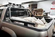 Volkswagen Amarok 2010–2022 Ochranný rám korby (černý) fotografie 2