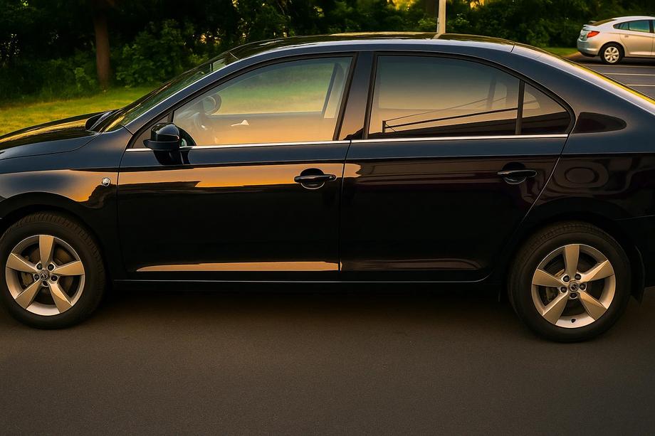 Skoda Rapid 2012–2019 Nerezové lišty oken (sada 4 ks) Image