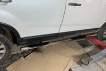 Kia Sorento II XM 2009–2014 Boční nášlapné trubky (2 ks, nerez) fotografie 1