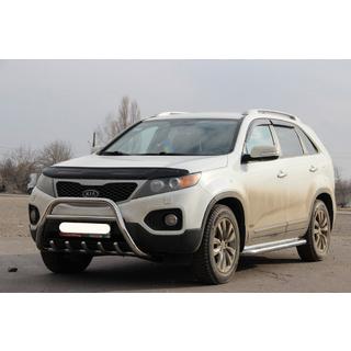 Přední ochranný rám (bull bar) WT003 (nerez) Kia Sorento II XM 2009–2014 fotografie 3