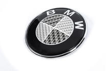 BMW řady 5 E34 1988–1995 Karbonový emblém, Turecko (82 mm) fotografie 1