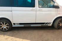 Volkswagen T5 2010–2015 Boční nerezové trubky (2 ks) fotografie 10