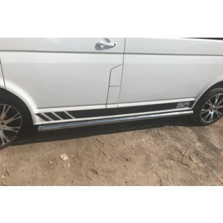 Boční nerezové trubky (2 ks) Volkswagen T5 Caravelle 2004–2010 fotografie 4