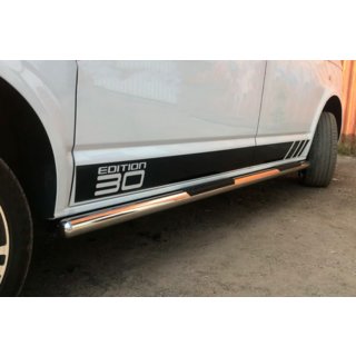 Boční nerezové trubky (2 ks) Volkswagen T5 Caravelle 2004–2010 fotografie 2