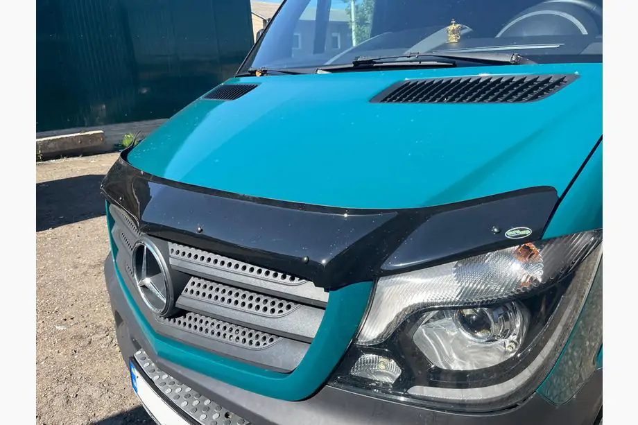 Mercedes Sprinter W906 2006–2018 Deflektor kapoty 2013+ (V1, EuroCap) Fotografie 6
