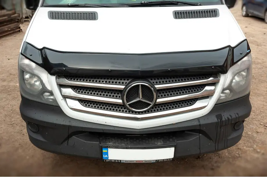 Mercedes Sprinter W906 2006–2018 Deflektor kapoty 2013+ (V1, EuroCap) Fotografie 3