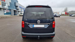 Volkswagen Caddy 2015–2020 Nerezová lišta nad SPZ (1 dveře) fotografie 1