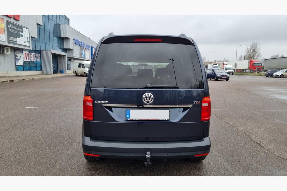 Volkswagen Caddy 2015–2020 Nerezová lišta nad SPZ (1 dveře) Image