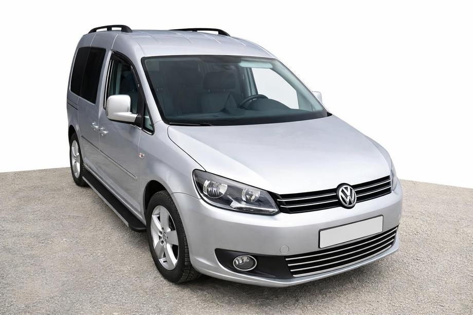 Volkswagen Caddy 2015–2020 Chromové kryty zrcátek Varianta 1 (2 ks) Leštěná nerezová ocel Image