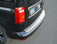 Volkswagen Caddy 2015–2020 Nerezové lišty na zadní nárazník OmsaLine (nerez) fotografie 2