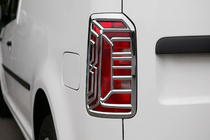 Volkswagen Caddy 2015–2020 Chromové kryty brzdových světel (2 ks, plast) fotografie 1
