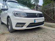 Volkswagen Caddy 2015–2020 Ochranné nerezové lišty na nárazník (3 ks) fotografie 4