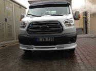 Ford Transit 2014– Lip spoiler předního nárazníku Ince (2014-2019, k lakování) fotografie 2