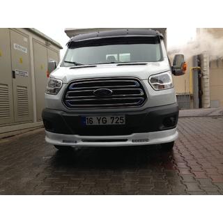 Lip spoiler předního nárazníku Ince (2014-2019, k lakování) Ford Transit 2014– fotografie 2
