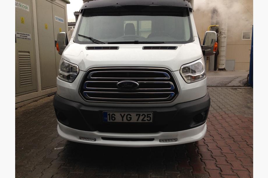 Ford Transit 2014– Lip spoiler předního nárazníku Ince (2014-2019, k lakování) Image