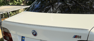 BMW řada 5 E39 1996–2003 Nápis M 80×30 mm (nerez) fotografie 3