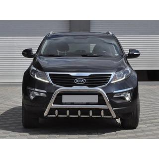 Přední ochranný rám (bull bar) WT003 (nerez) Kia Sportage 2010–2015 fotografie 4