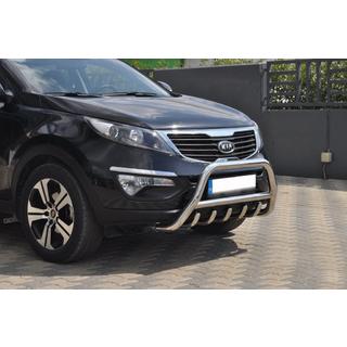 Přední ochranný rám (bull bar) WT003 (nerez) Kia Sportage 2010–2015 fotografie 2