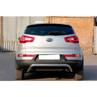 Zadní ochranný rám AK007 (nerez) Kia Sportage 2010–2015 fotografie 1