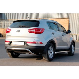 Zadní ochranný rám AK007 (nerez) Kia Sportage 2010–2015 fotografie 2