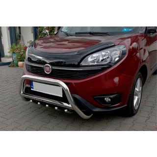 Přední ochranný rám WT004 (nerez) Fiat Doblo II 2010–2022 fotografie 1