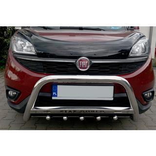 Přední ochranný rám WT004 (nerez) Fiat Doblo II 2010–2022 fotografie 2