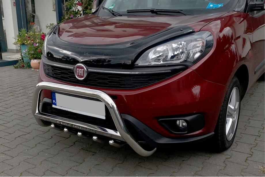 Fiat Doblo II 2010–2022 Přední ochranný rám WT004 (nerez) Image