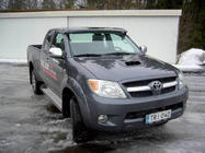Toyota Hilux 2006–2015 Sluneční clona čelního skla (na konzolách) fotografie 2