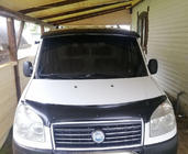 Fiat Doblo I 2005–2010 Sluneční kšilt na čelní sklo (černý lesk, 5 mm) fotografie 3