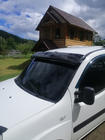 Fiat Doblo I 2005–2010 Sluneční kšilt na čelní sklo (černý lesk, 5 mm) fotografie 12