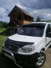 Fiat Doblo I 2005–2010 Sluneční kšilt na čelní sklo (černý lesk, 5 mm) fotografie 11