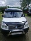 Fiat Doblo I 2005–2010 Sluneční kšilt na čelní sklo (černý lesk, 5 mm) fotografie 13