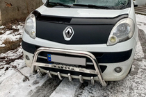 Renault Kangoo 2008–2020 Nerezový přední ochranný rám WT003/004 bez nápisu, 51 mm fotografie 1
