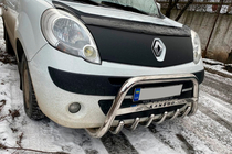 Renault Kangoo 2008–2020 Nerezový přední ochranný rám WT003/004 bez nápisu, 51 mm fotografie 3