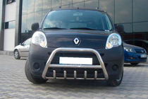Renault Kangoo 2008–2020 Nerezový přední ochranný rám WT003/004 bez nápisu, 51 mm fotografie 10