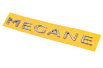 Renault Megane III 2009–2016 Nápis Megane 908897337R (270 mm x 25 mm) fotografie 4