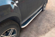 Renault Duster 2008–2017 Boční nášlapy Tayga V2 (2 ks, hliník) fotografie 1