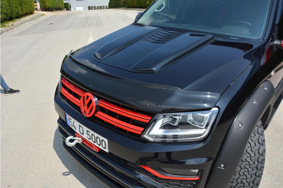 Volkswagen Amarok 2010–2022 Deflektor kapoty (EuroCap) Fotografie 20