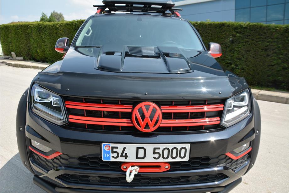 Volkswagen Amarok 2010–2022 Deflektor kapoty (EuroCap) Fotografie 21