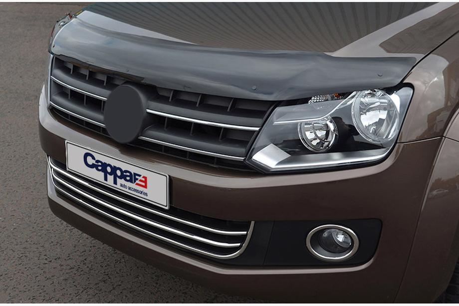 Volkswagen Amarok 2010–2022 Deflektor kapoty (EuroCap) Fotografie 22