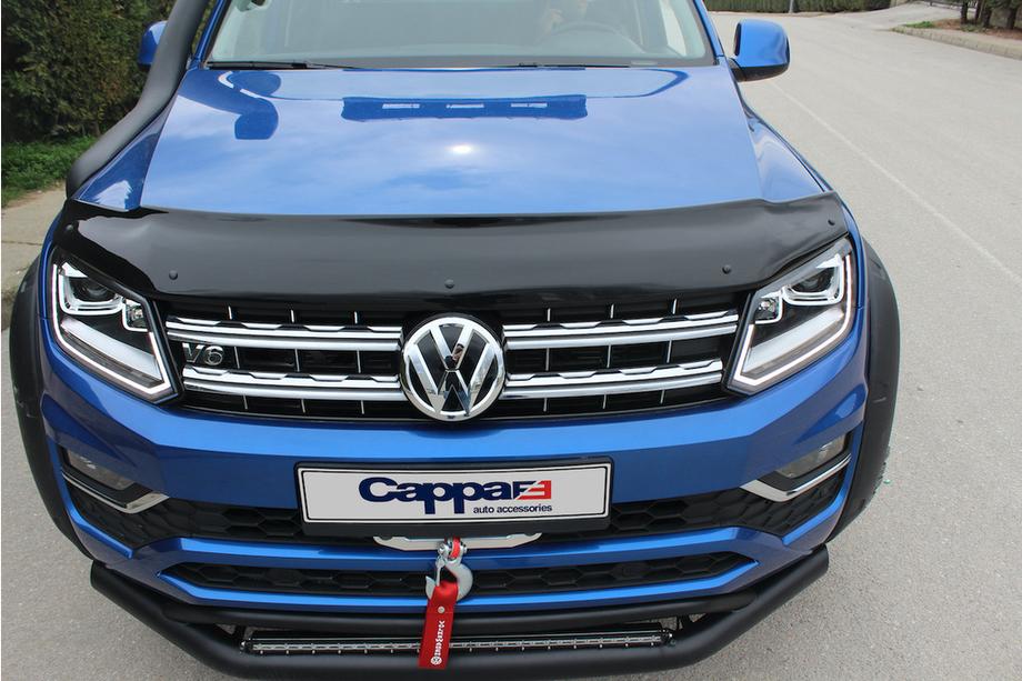 Volkswagen Amarok 2010–2022 Deflektor kapoty (EuroCap) Fotografie 4
