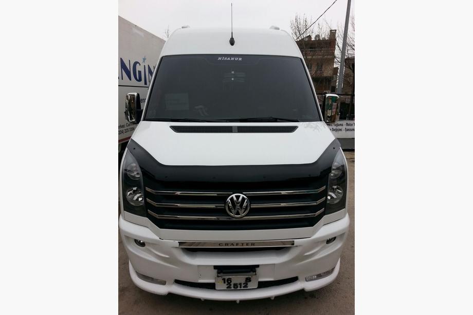 Volkswagen Crafter 2006–2016 Deflektor kapoty 2006↗, 2011↗ (EuroCap) Fotografie 9