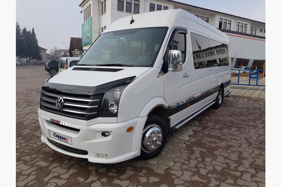 Volkswagen Crafter 2006–2016 Deflektor kapoty 2006↗, 2011↗ (EuroCap) Fotografie 7